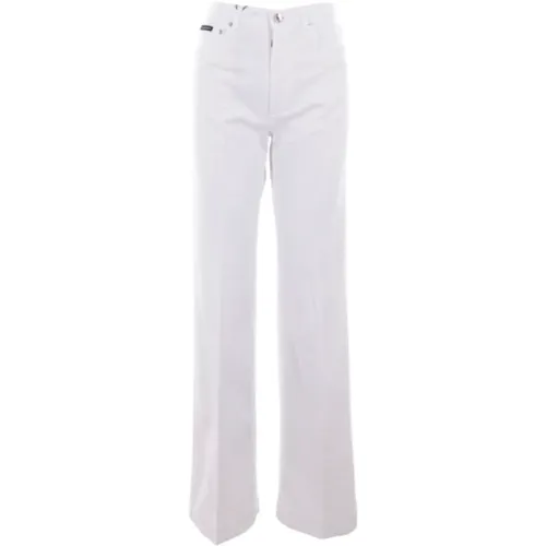 Wide Leg Denim Jeans , female, Sizes: XS, M - Dolce & Gabbana - Modalova