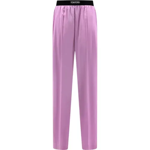 Women's Clothing Trousers Ss24 , female, Sizes: M, S - Tom Ford - Modalova
