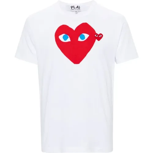 Herzdruck T-Shirts und Polos - Comme des Garçons - Modalova