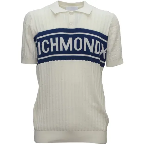 Cotton Polo Shirt Ump24216Po , male, Sizes: 3XL - John Richmond - Modalova