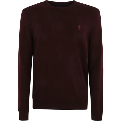 Herrenbekleidung Sweatshirts Dunkelrot Noos , Herren, Größe: S - Ralph Lauren - Modalova