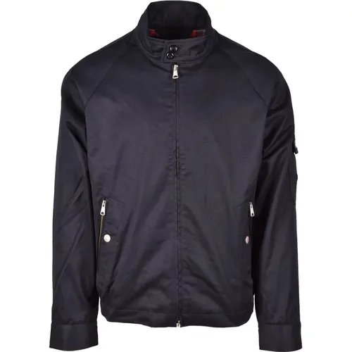 Stilvolle Schwarze Baumwolljacke , Herren, Größe: M - Diesel - Modalova