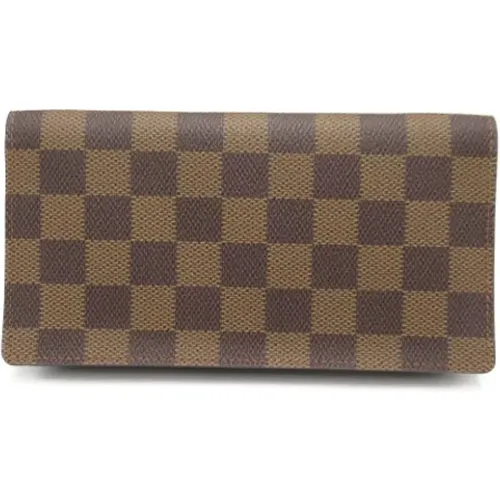 Pre-owned Canvas wallets , female, Sizes: ONE SIZE - Louis Vuitton Vintage - Modalova