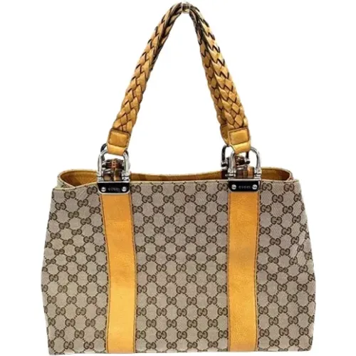 Pre-owned Canvas gucci-bags , female, Sizes: ONE SIZE - Gucci Vintage - Modalova