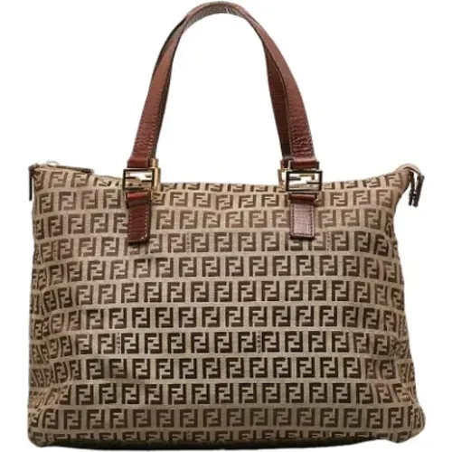 Pre-owned Canvas totes , Damen, Größe: ONE Size - Fendi Vintage - Modalova