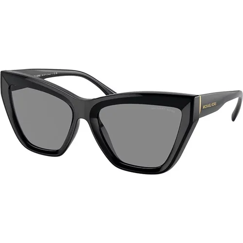 Mk2211U-30053F Sonnenbrille Schwarz Dunkelgrau , Damen, Größe: 57 MM - Michael Kors - Modalova