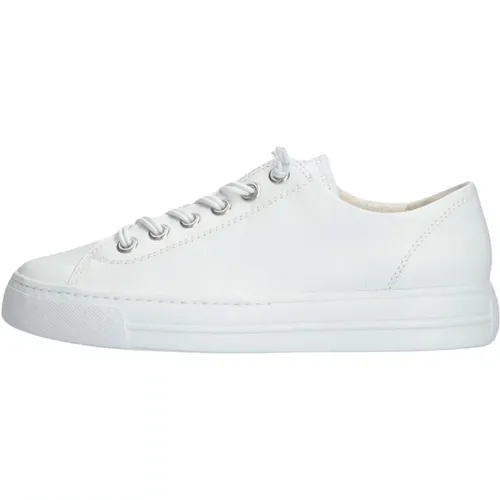 Weiße Plateau-Sneakers Super Soft Kollektion , Damen, Größe: 39 EU - Paul Green - Modalova