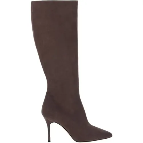 Oara 090 Suede Boots , female, Sizes: 5 1/2 UK, 3 1/2 UK, 5 UK, 6 UK - Manolo Blahnik - Modalova
