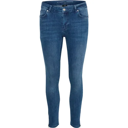 Die Celina Slim Jeans , Damen, Größe: W30 - My Essential Wardrobe - Modalova