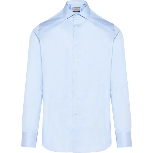 Striped Cotton Shirt Impeccabile Line , male, Sizes: 3XL, 4XL, XL, 5XL, L, M, 2XL - Canali - Modalova