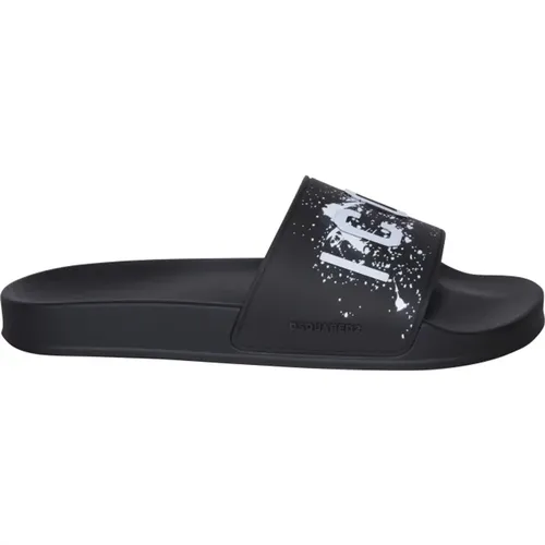 Men's Shoes Sandals Ss24 , male, Sizes: 6 UK - Dsquared2 - Modalova