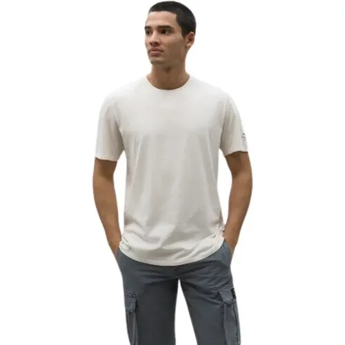 California T-shirt Cotton Loose Fit Short Sleeve Round Neck , male, Sizes: S, XL, 2XL, L, M - Ecoalf - Modalova