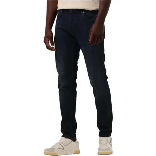 Regular Tapered Straight Leg Jeans - Cast Iron - Modalova