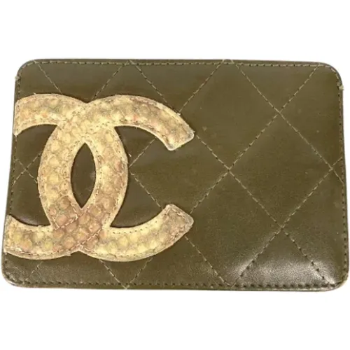 Pre-owned Leather home-office , female, Sizes: ONE SIZE - Chanel Vintage - Modalova