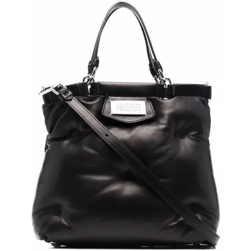 Schwarze Glam Slam Shopping Tasche - Maison Margiela - Modalova