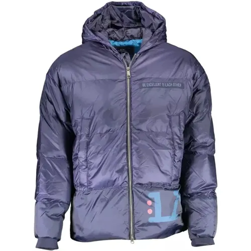 Elegant Down Hooded Jacket , male, Sizes: L, XL, 2XL - LA MARTINA - Modalova