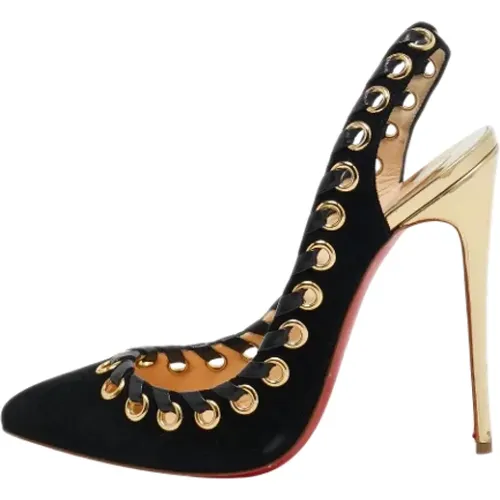 Pre-owned Leather heels , female, Sizes: 5 UK - Christian Louboutin Pre-owned - Modalova