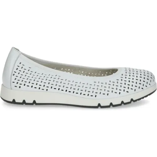 Softnap casual closed ballerinas , female, Sizes: 4 UK, 5 UK, 3 UK - Caprice - Modalova