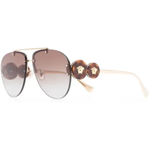 Ve2250 148889 Sunglasses , female, Sizes: 63 MM - Versace - Modalova