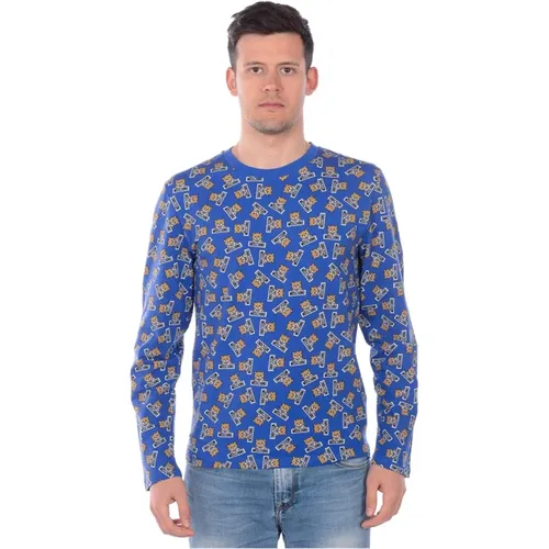 Stylischer Strickpullover , Herren, Größe: XS - Moschino - Modalova