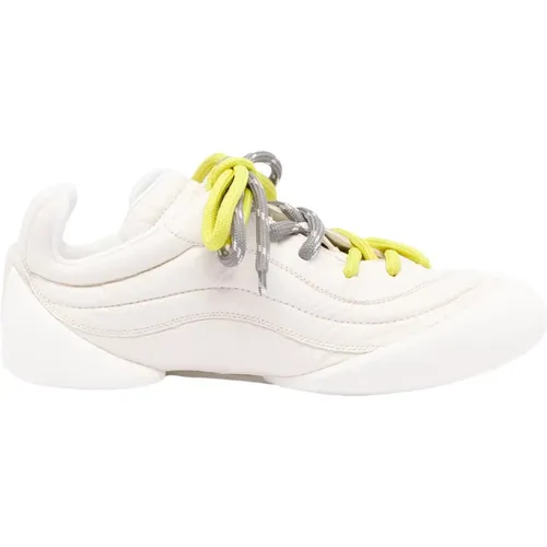 Flexion Sneakers with Yellow Laces , female, Sizes: 7 UK, 4 UK, 4 1/2 UK, 5 UK, 6 UK, 3 UK - alexander mcqueen - Modalova