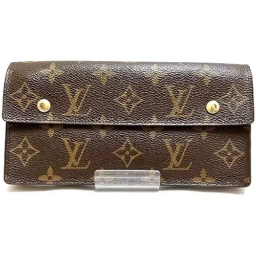 Pre-owned Canvas wallets , female, Sizes: ONE SIZE - Louis Vuitton Vintage - Modalova