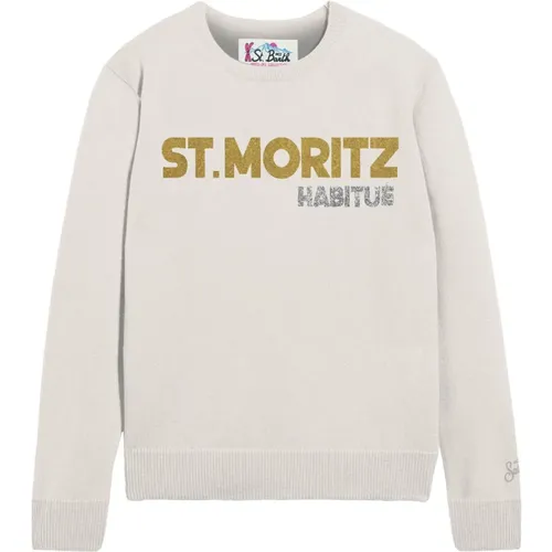 Graue Pullover für Männer , Damen, Größe: M - MC2 Saint Barth - Modalova