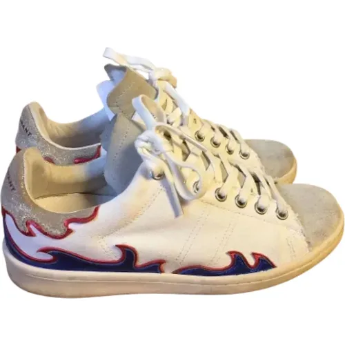 Pre-owned Canvas sneakers , female, Sizes: 3 UK - Isabel Marant Pre-owned - Modalova