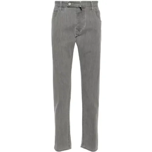 Classic Straight Jeans for Men , male, Sizes: W33, W36 - Incotex - Modalova