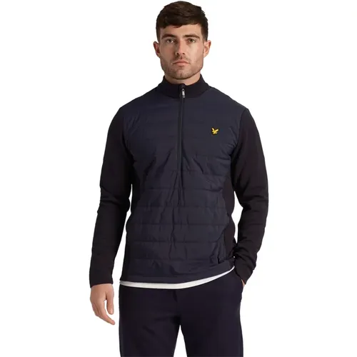 Gesteppter Zip Midlayer , Herren, Größe: M - Lyle & Scott - Modalova