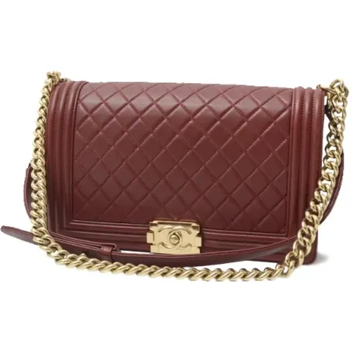 Pre-owned Leather crossbody-bags , female, Sizes: ONE SIZE - Chanel Vintage - Modalova