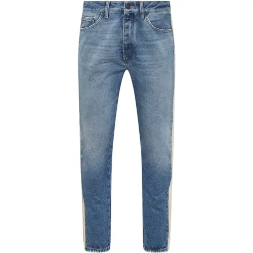 Stylische Blaue Jeans für Herren - Palm Angels - Modalova