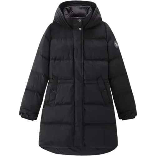 Parka Coat with Water and Wind Resistance , female, Sizes: XS - Woolrich - Modalova