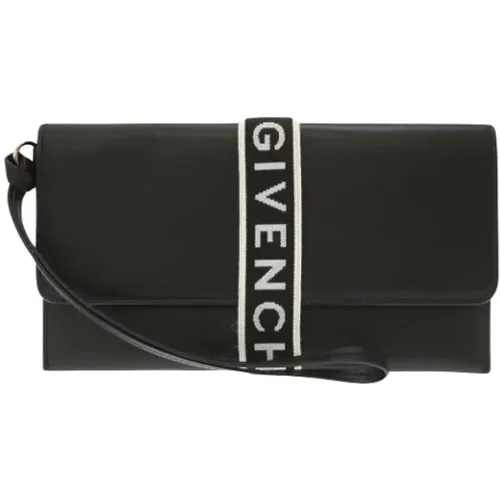 Leather Givenchy Clutch , female, Sizes: ONE SIZE - Givenchy Pre-owned - Modalova