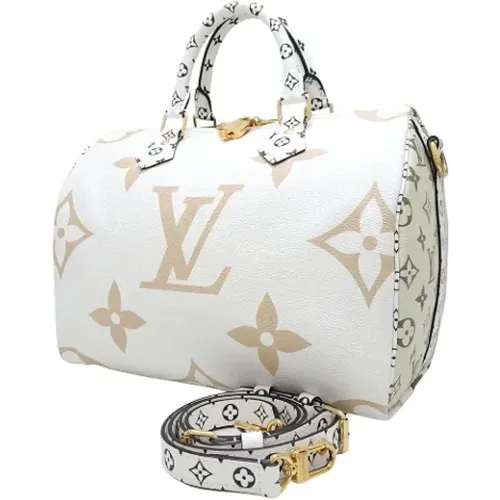 Pre-owned Canvas handbags , female, Sizes: ONE SIZE - Louis Vuitton Vintage - Modalova