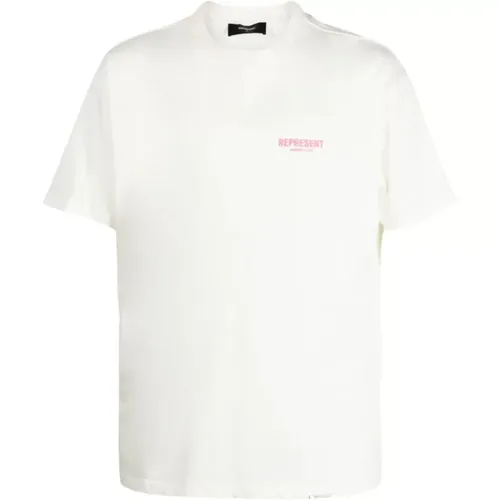 Club T-Shirt mit Grafikdruck , Herren, Größe: XL - Represent - Modalova