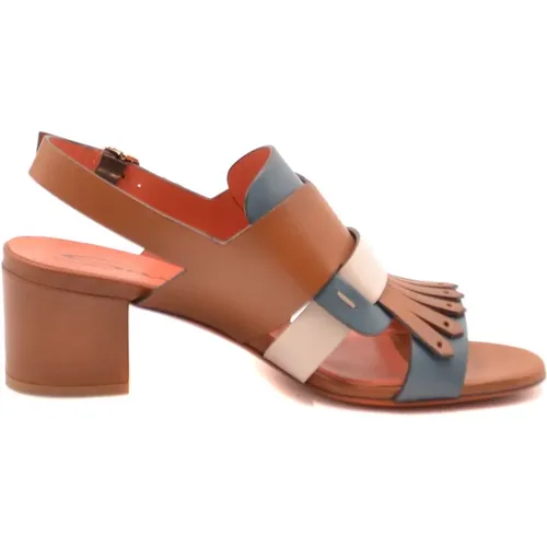 High Heel Sandals , female, Sizes: 3 1/2 UK - Santoni - Modalova