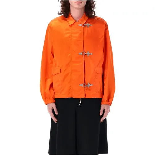 Nylon Coat Jacket Ss24 , male, Sizes: M - Junya Watanabe - Modalova
