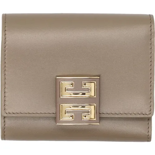 Taupe 4G Trifold Wallet Accessories , female, Sizes: ONE SIZE - Givenchy - Modalova