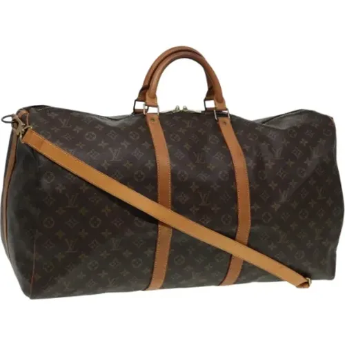 Pre-owned Canvas travel-bags , female, Sizes: ONE SIZE - Louis Vuitton Vintage - Modalova