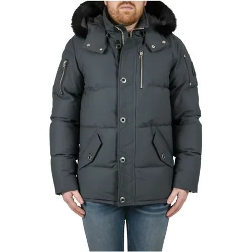 Fur Jacket with Fur Trim , male, Sizes: S - Moose Knuckles - Modalova
