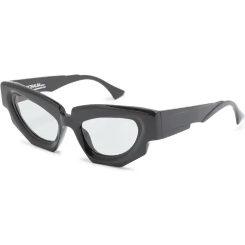 Graue Sonnenbrille für den täglichen Gebrauch , Damen, Größe: 52 MM - Kuboraum - Modalova