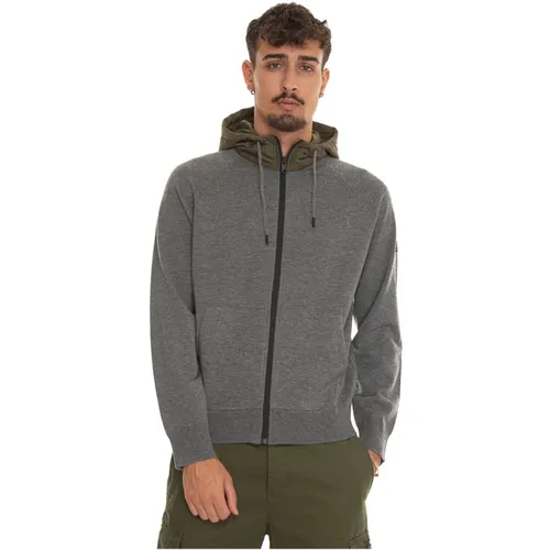 Kapuzenpullover mit Reißverschluss , Herren, Größe: XL - ECOALF - Modalova