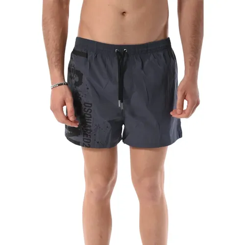 Boxer Shorts with Elastic Waistband , male, Sizes: 2XL, S, M, L, XL - Dsquared2 - Modalova