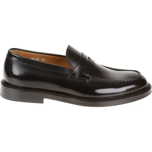 Penny Loafer Flat Shoes , male, Sizes: 8 UK - Doucal's - Modalova