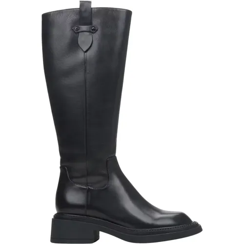 Women`s Leather Wide Calf Boots Er00114317 , female, Sizes: 6 UK, 3 UK, 2 UK - Estro - Modalova