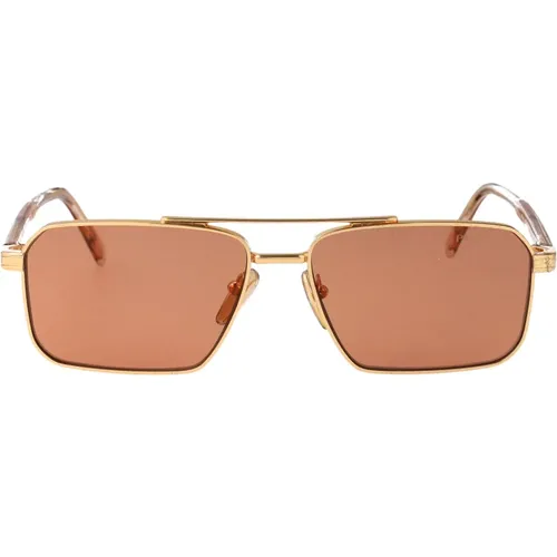 Stylish Sunglasses with 0PR A57S , male, Sizes: 58 MM - Prada - Modalova