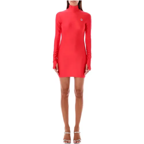 High Neck Mini Dress Aw24 , female, Sizes: M - Coperni - Modalova