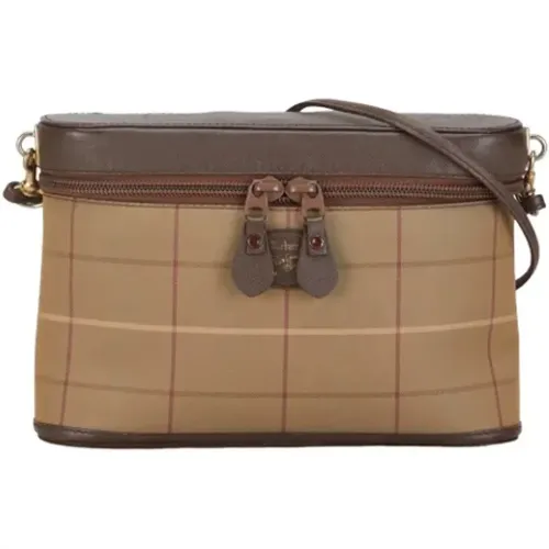 Pre-owned Canvas shoulder-bags , female, Sizes: ONE SIZE - Burberry Vintage - Modalova