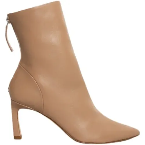 Nappa Leder Bootie - Mou Farbe , Damen, Größe: 40 EU - Halmanera - Modalova